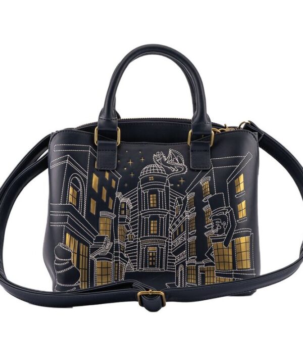 Bolso Bandolera Lentejuelas Callejon Diagon Harry Potter Loungefly - Imagen 1