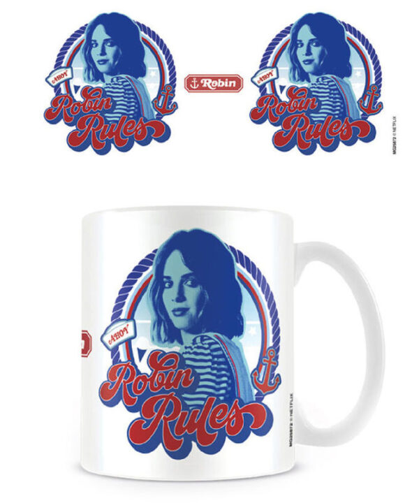 Taza Robin Rules Stranger Things - Imagen 1