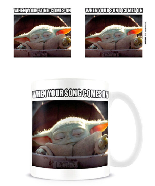 Taza When your Song Comes On The Mandalorian Star Wars - Imagen 1