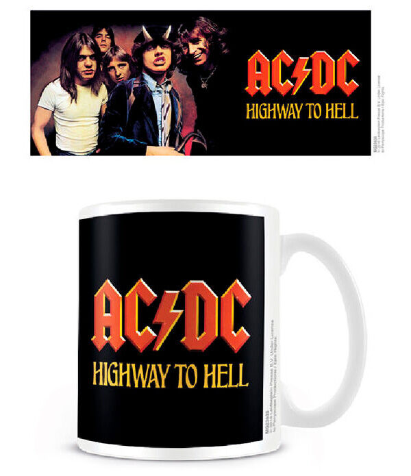 Taza Highway To Hell Coffee ACDC - Imagen 1