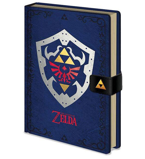 Cuaderno A5 premiun Escudo The Legend of Zelda - Imagen 1