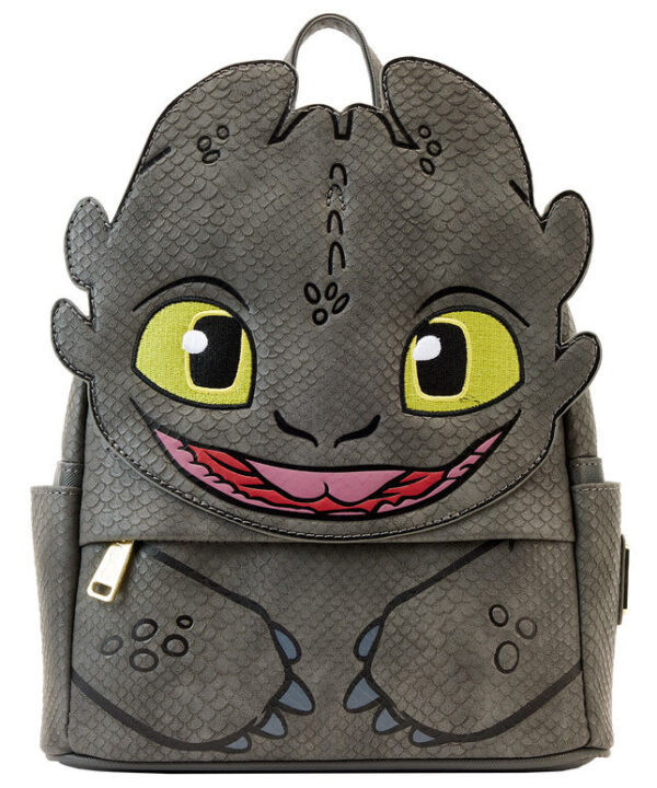 Mochila Desdentao Como Entrenar a Tu Dragon Loungefly 25cm - Imagen 1