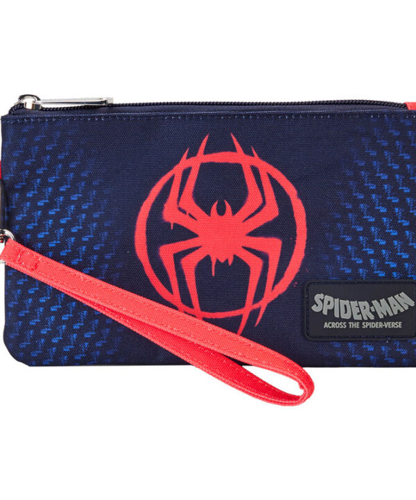 Cartera nylon Traje Miles Morales Spider-Verse Marvel Loungefly - Imagen 1