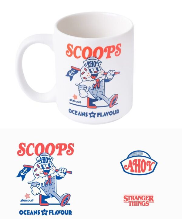 Taza Scoops Ahoy Stranger Things 350ml - Imagen 1