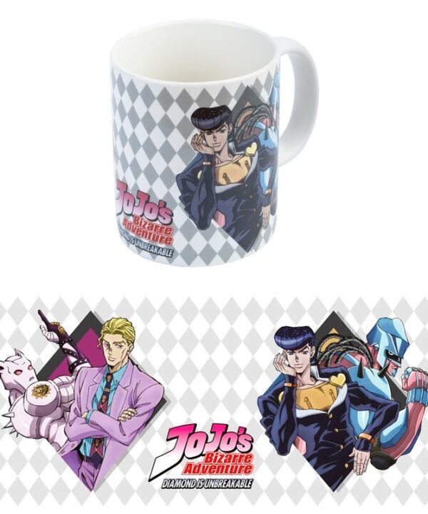 Taza Diamond Is Unbreakable Jojos Bizarre Adventure 350ml - Imagen 1