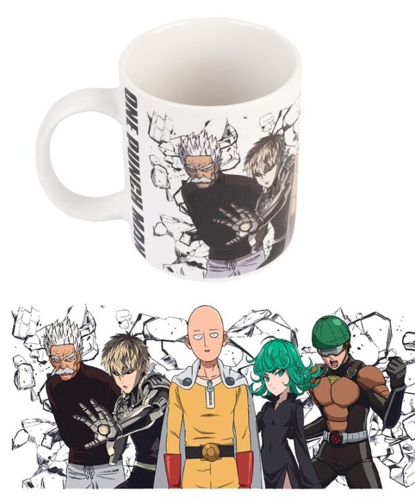 Taza Heroes One Punch Man 350ml - Imagen 1