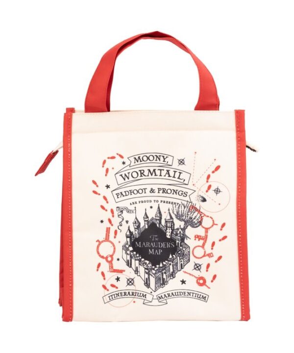 Bolsa portameriendas Mapa del Merodeador Harry Potter
