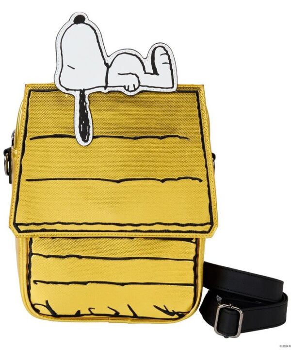 Bolso Snoopy Sleeping Doghouse 75th Anniversary Peanuts Snoopy Loungefly - Imagen 1