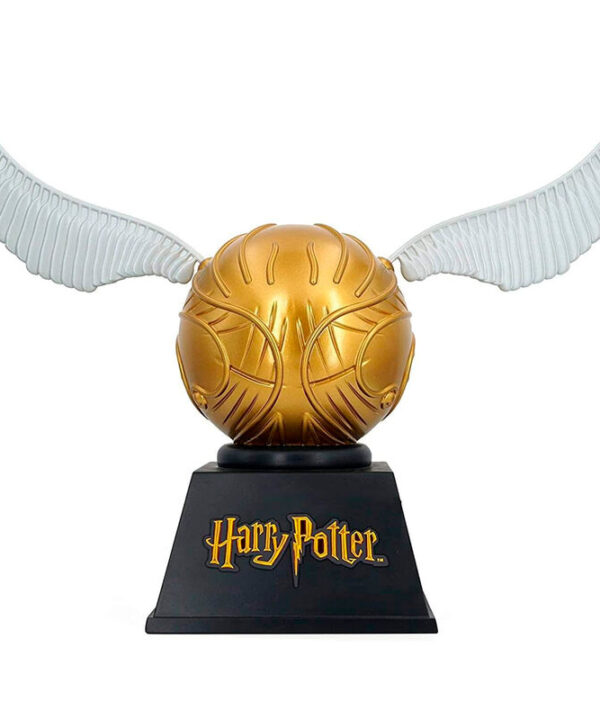 Figura hucha Snitch Dorada Harry Potter 20cm - Imagen 1