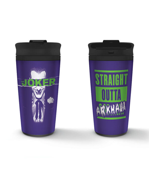 Vaso metalico Joker Arkham DC Comics - Imagen 1