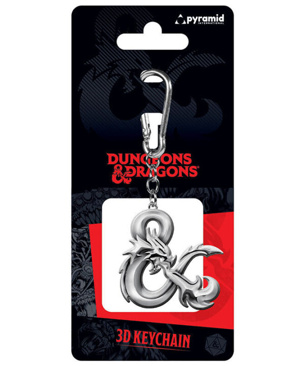 Llavero 3D Ampersand Logo Dragones y Mazmorras 6cm - Imagen 1