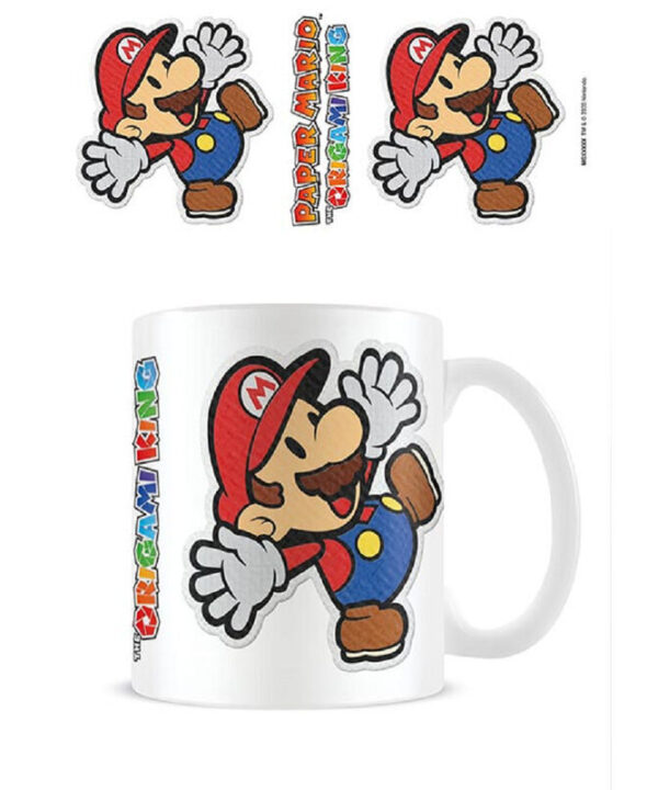 Taza Paper Mario Super Mario Bros 315ml - Imagen 1
