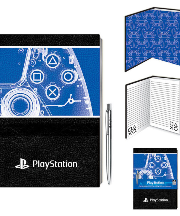 Cuaderno A5 + boligrafo PlayStation - Imagen 1
