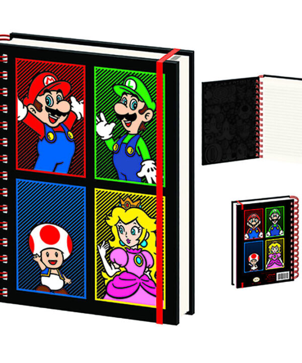 Cuaderno A5 Super Mario Bros - Imagen 1