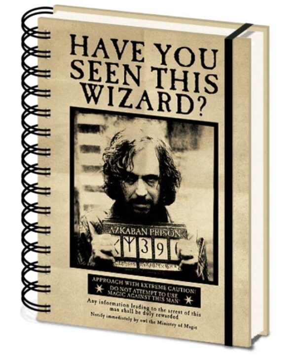 Cuaderno A5 lenticular Carteles Harry & Sirus Harry Potter - Imagen 1