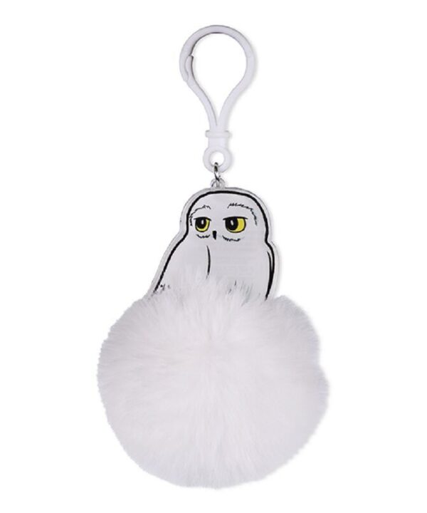 Llavero Pompom Hedwig Harry Potter - Imagen 1