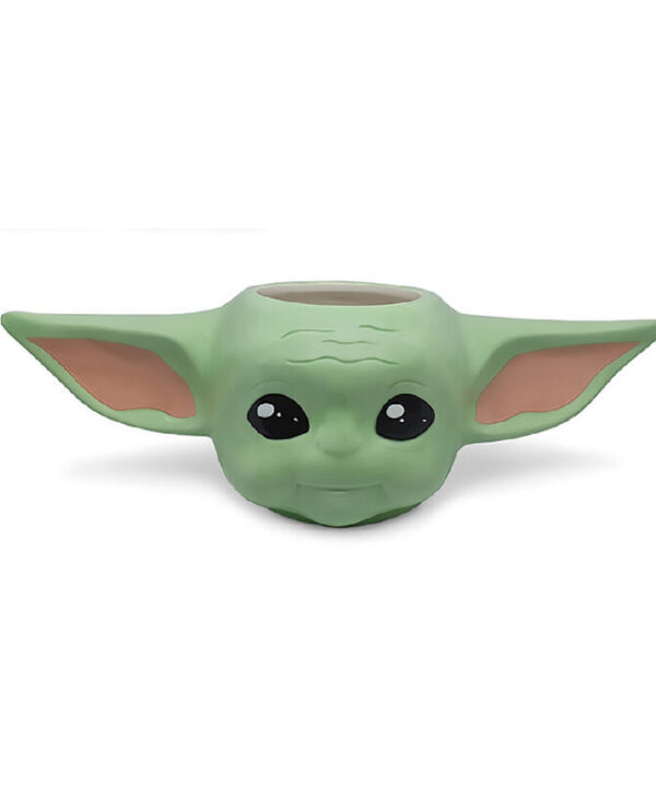 Taza 3D Baby Yoda The Mandalorian Star Wars 400ml - Imagen 1