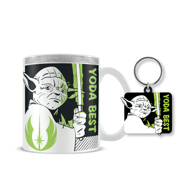 Set Taza + Llavero Yoda Best Star Wars - Imagen 1