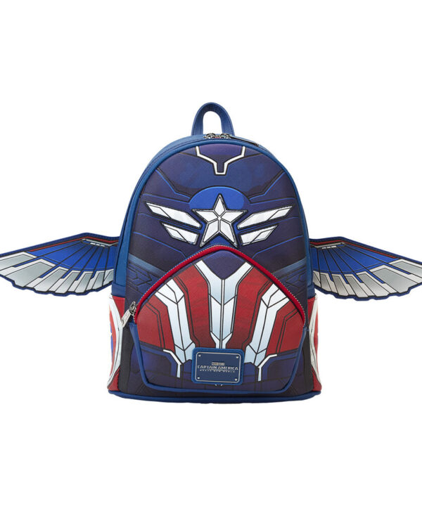 Mochila Brave New World Capitan America Marvel Loungefly - Imagen 1