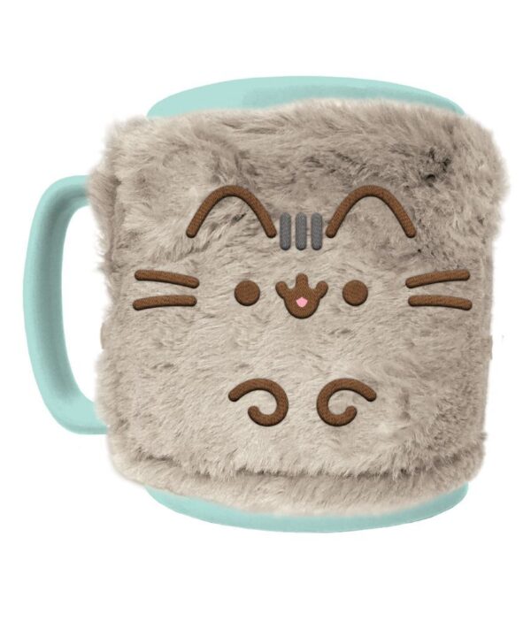 Taza funda de peluche Pusheen 440ml - Imagen 1