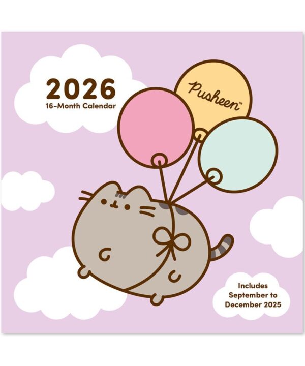 Calendario 2025-2026 Pusheen - Imagen 1