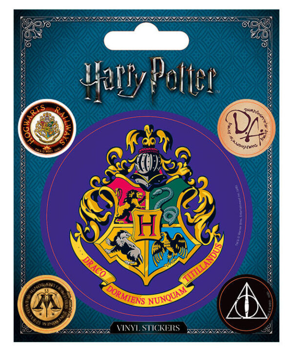 Pegatinas vinyl Hogwarts Harry Potter - Imagen 1
