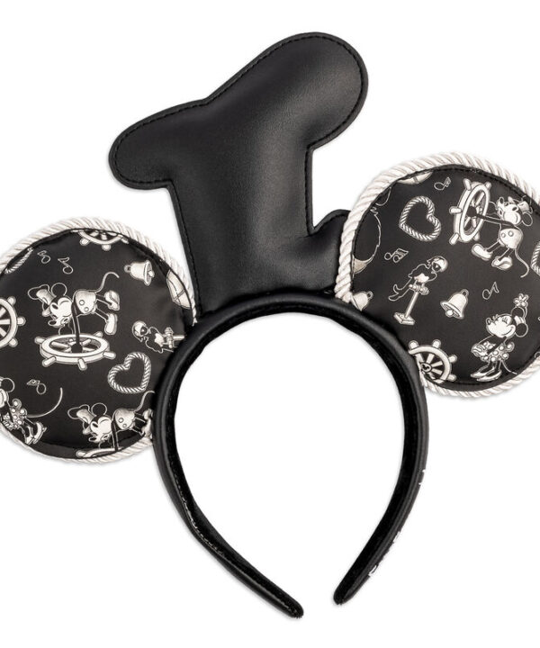 Diadema orejas Steamboat Willie Mickey Mouse Disney Loungefly - Imagen 2