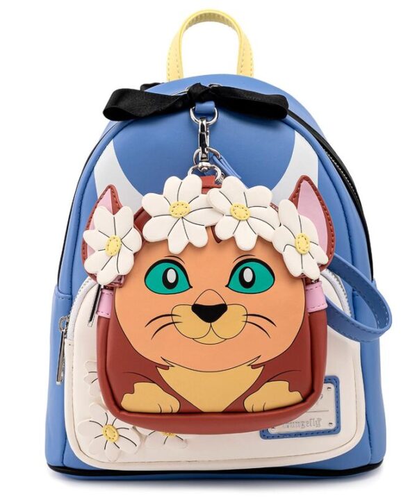 Mochila Loungefly Alicia en el País de las Maravillas – Diana con Bolsito Desmontable (26 cm) - Imagen 1