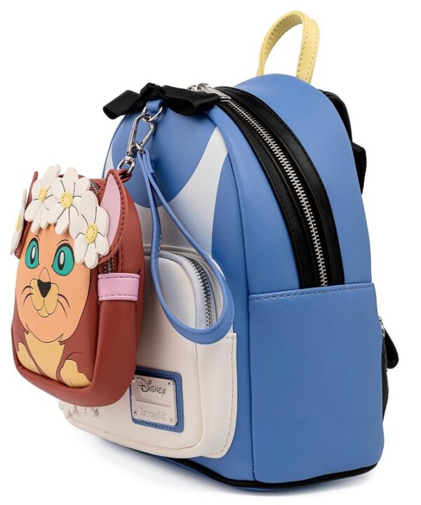 Mochila Loungefly Alicia en el País de las Maravillas – Diana con Bolsito Desmontable (26 cm) - Imagen 3