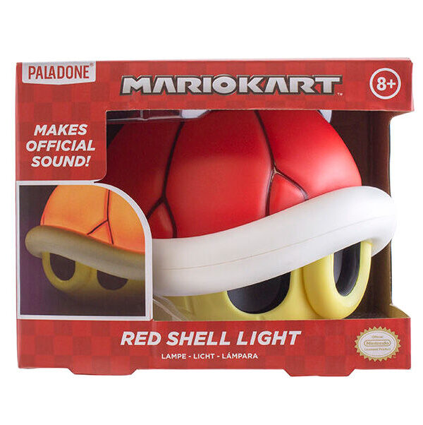 Lampara con sonido Red Shell Mario Kart Nintendo - Imagen 1