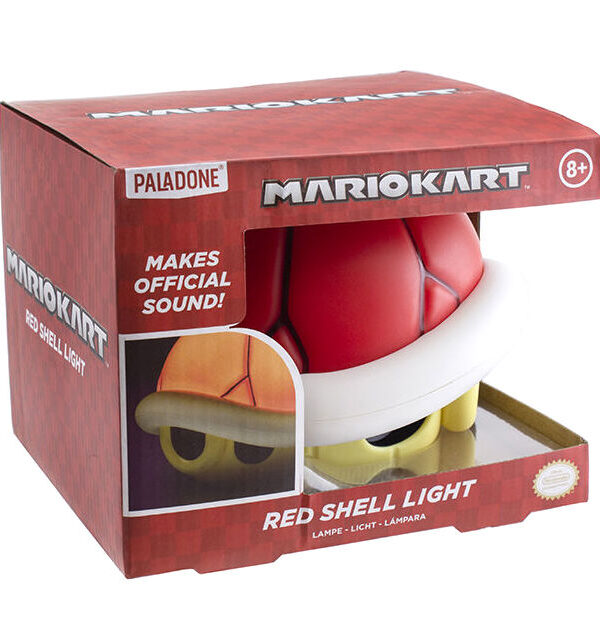 Lampara con sonido Red Shell Mario Kart Nintendo - Imagen 3