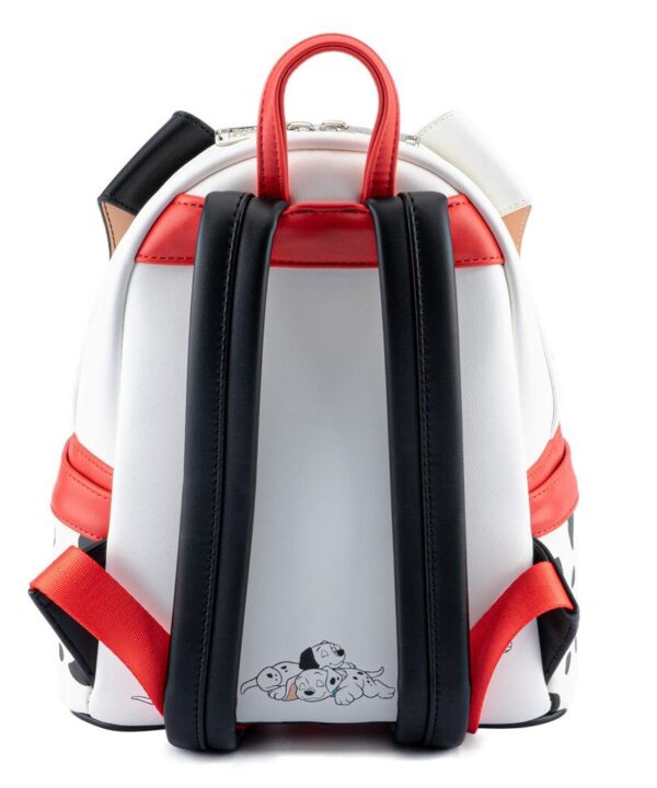 Mochila Cosplay 101 Dalmatas 60 Aniversario Disney Loungefly 26cm - Imagen 4