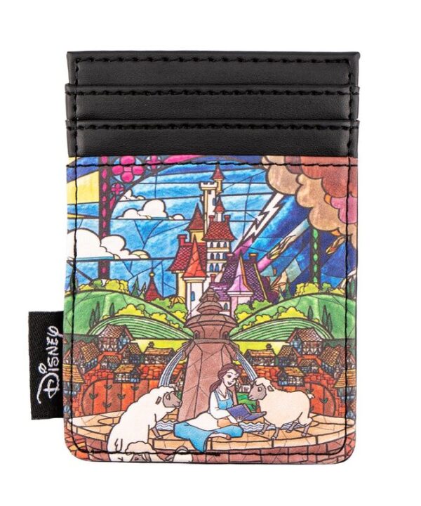 Tarjetero Castillo La Bella y La Bestia Disney Loungefly - Imagen 1