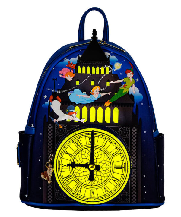 Mochila Reloj Peter Pan Disney Loungefly 26cm - Imagen 2