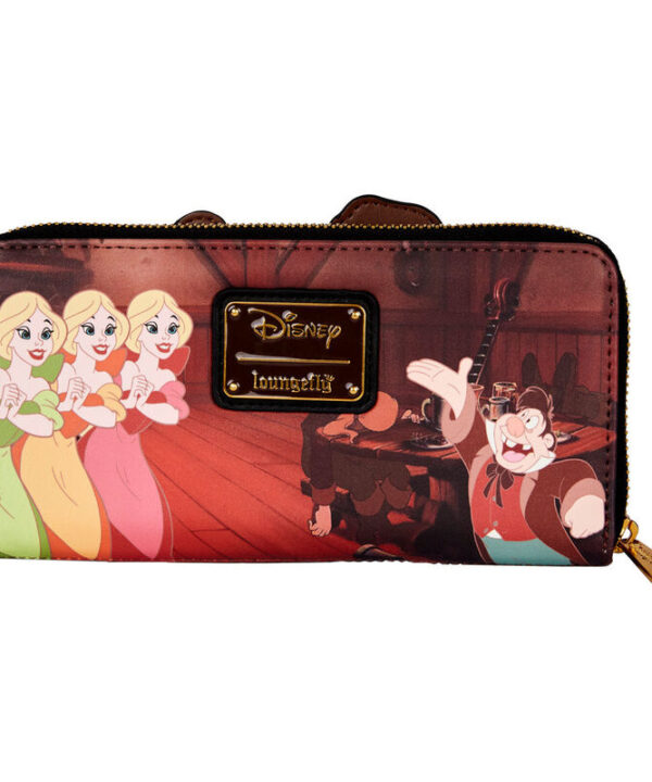 Cartera Villanos Escena Gaston La Bella y la Bestia Disney Loungefly - Imagen 4
