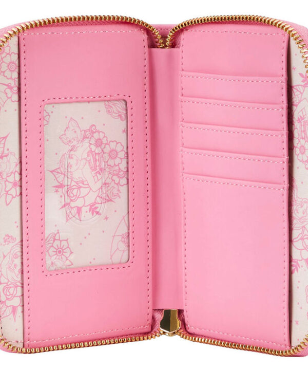 Cartera Floral Tattoo Princess Disney Loungefly - Imagen 2
