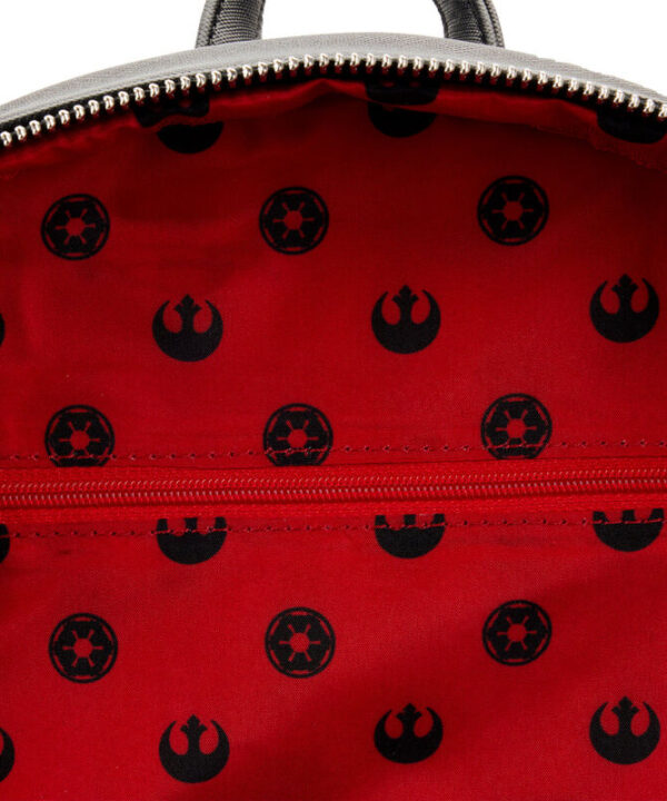 Mochila Trilogia de precuelas Star Wars Loungefly 34cm - Imagen 4