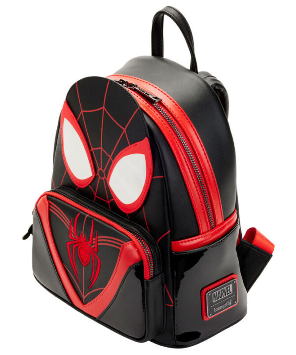 Mochila Miles Morales Spiderman Marvel Loungefly 26cm - Imagen 3