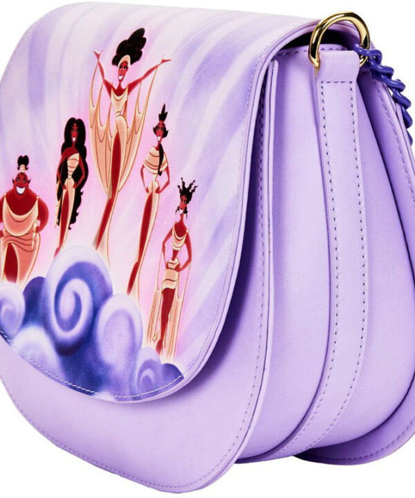 Bolso bandolera Nubes de Musas Hercules Disney Loungefly - Imagen 2