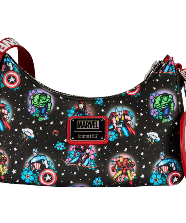 Bolso bandolera Vengadores Avengers Marvel Loungefly - Imagen 5
