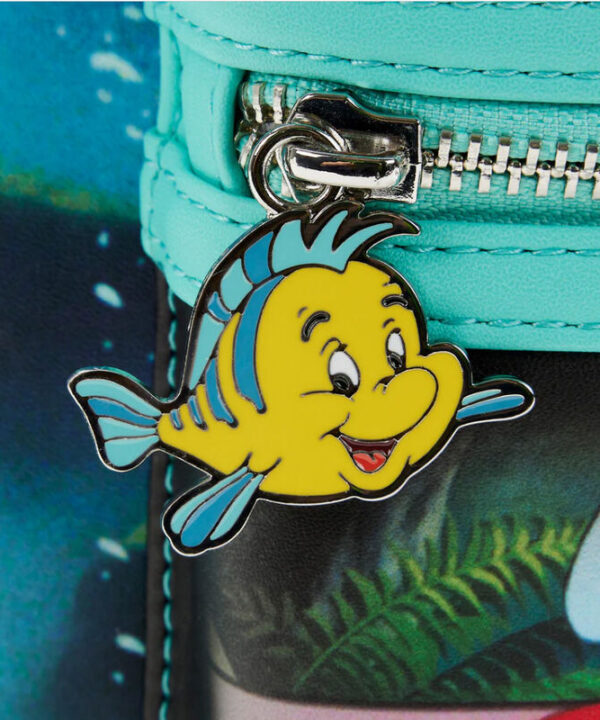 Mochila Escenas La Sirenita Disney Loungefly 26cm - Imagen 6