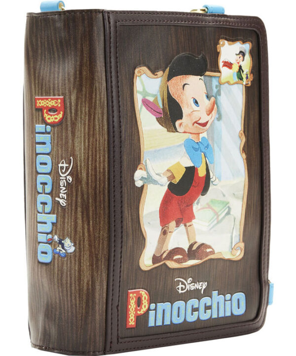Bolso mochila Pinocho Disney Loungefly 30cm - Imagen 3