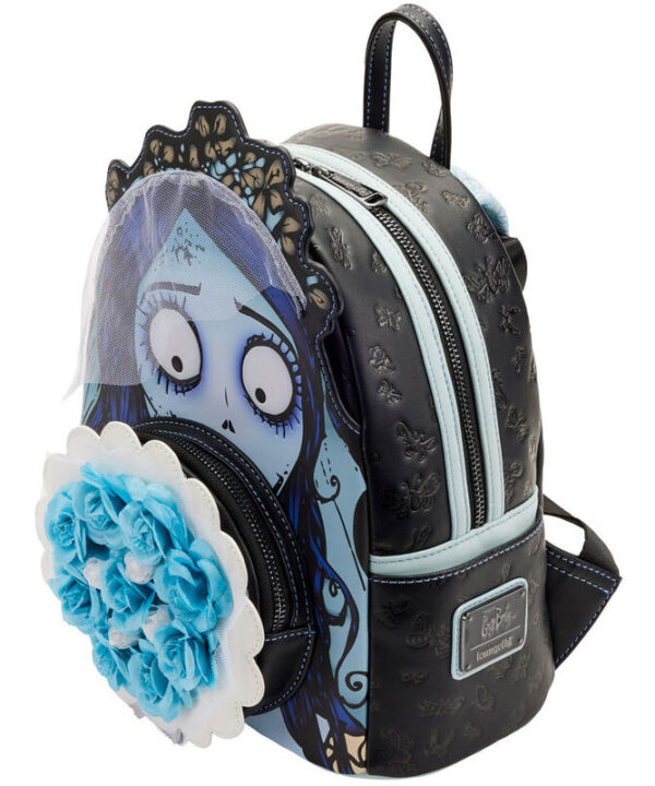 Mochila Emily Bouquet La Novia Cadaver Loungefly 26cm - Imagen 2
