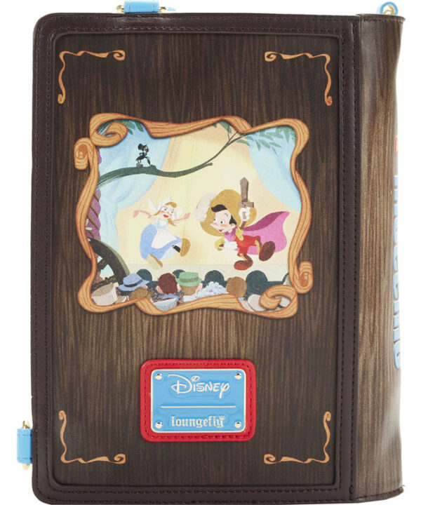 Bolso mochila Pinocho Disney Loungefly 30cm - Imagen 5