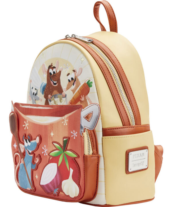 Mochila Coccion del Ratatouille - Ratatouille Loungefly 26cm - Imagen 4