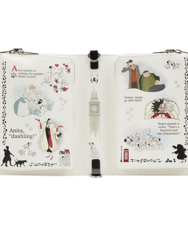 Bolso mochila 101 Dalmatas Disney Loungefly 30cm - Imagen 6