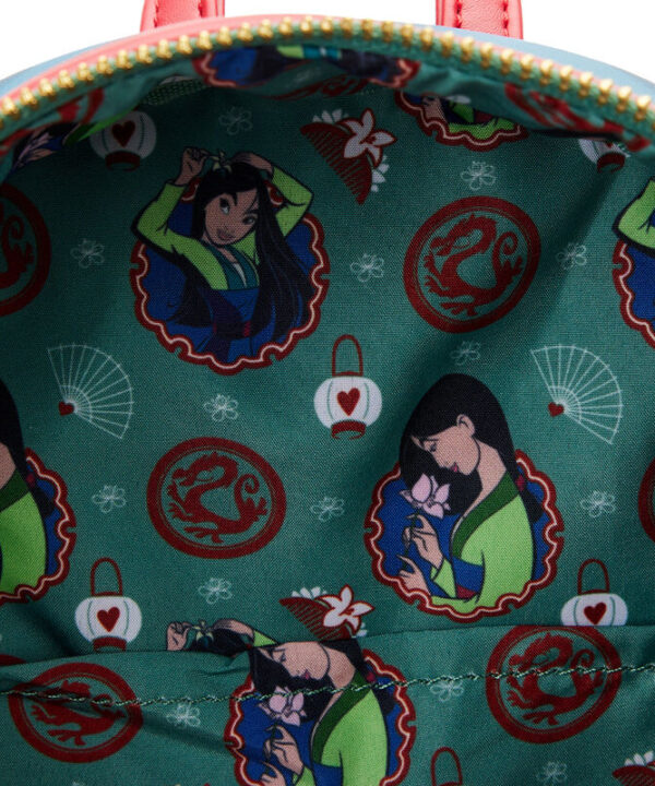 Mochila Mulan Disney Loungefly 25cm - Imagen 7