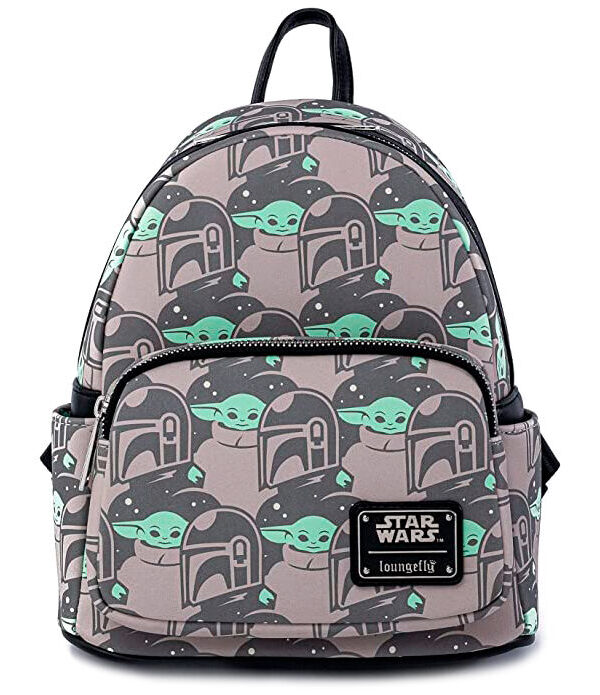 Mochila Yoda The Child Star Wars Loungefly 26cm - Imagen 1