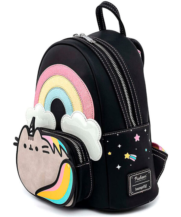 Mochila Unicornio Arcoiris Pusheen Loungefly 26cm - Imagen 2