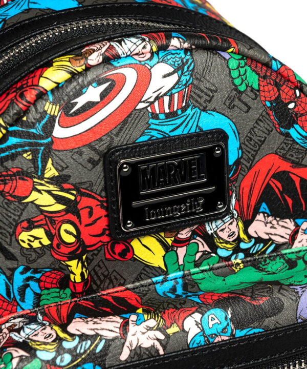 Mochila Marvel Loungefly 26cm - Imagen 5